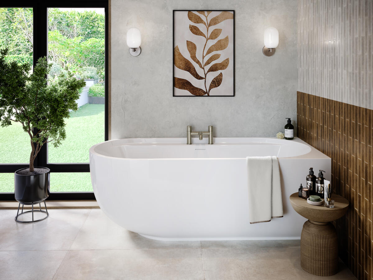 Esento RH Bath Straight On