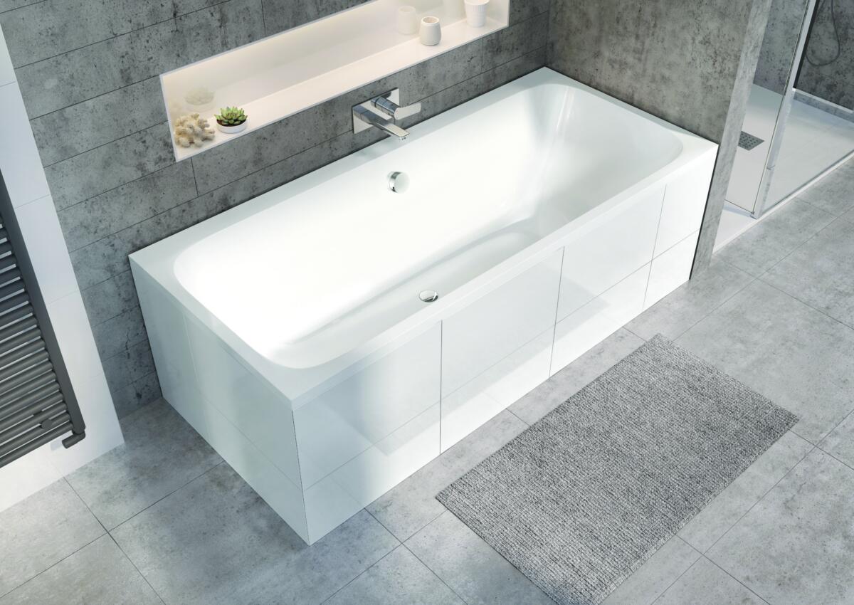 Londra Double Ended Bath Close Up