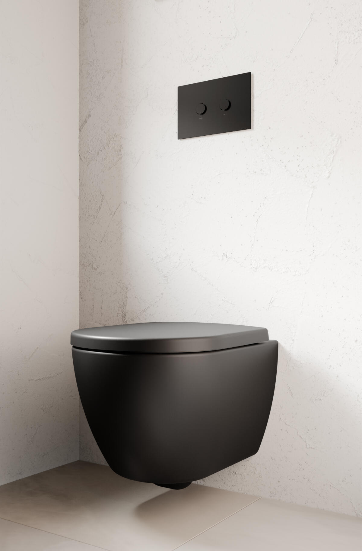 Matt Black Davoli Short Projection Rocco Inox