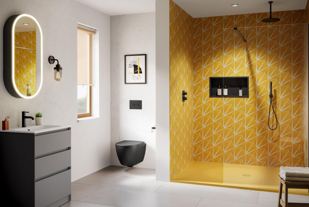 Mont Bespoke RAL Yellow Tray Roomset Mozzano Tavo Davoli