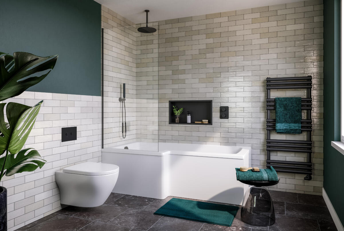 Vorta WC Lorenzo Shower Bath Ampio Rad Messina Screen MN Niche