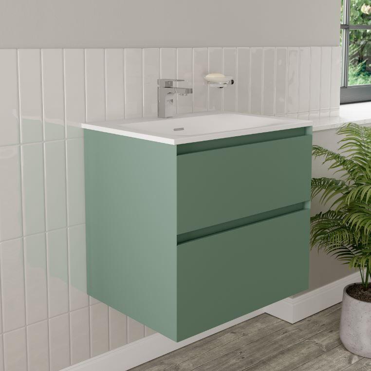Mozzano Sage Green Unit Lifestyle
