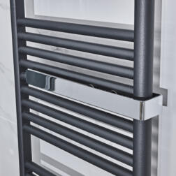 15 Hugo2 Towel Hanger On Anthracite Rail