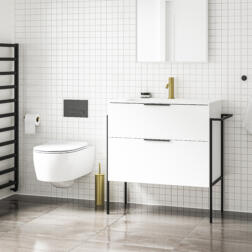 Marcello Matt Black with Matt White Cosenza