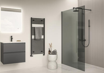 Mozzano Matt Grey Hugo Anthracite Rail