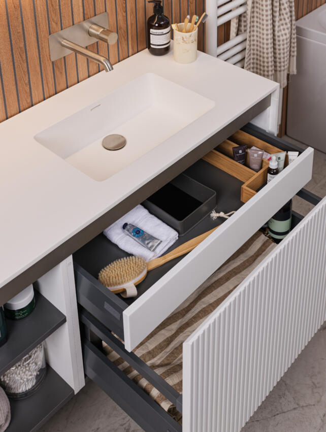 Stratto MW Open Shelved BN Trim