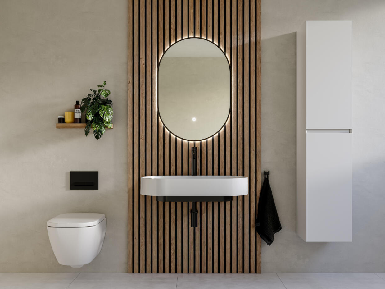 Davoli Soft Square Basin Mozzano MW Terzo