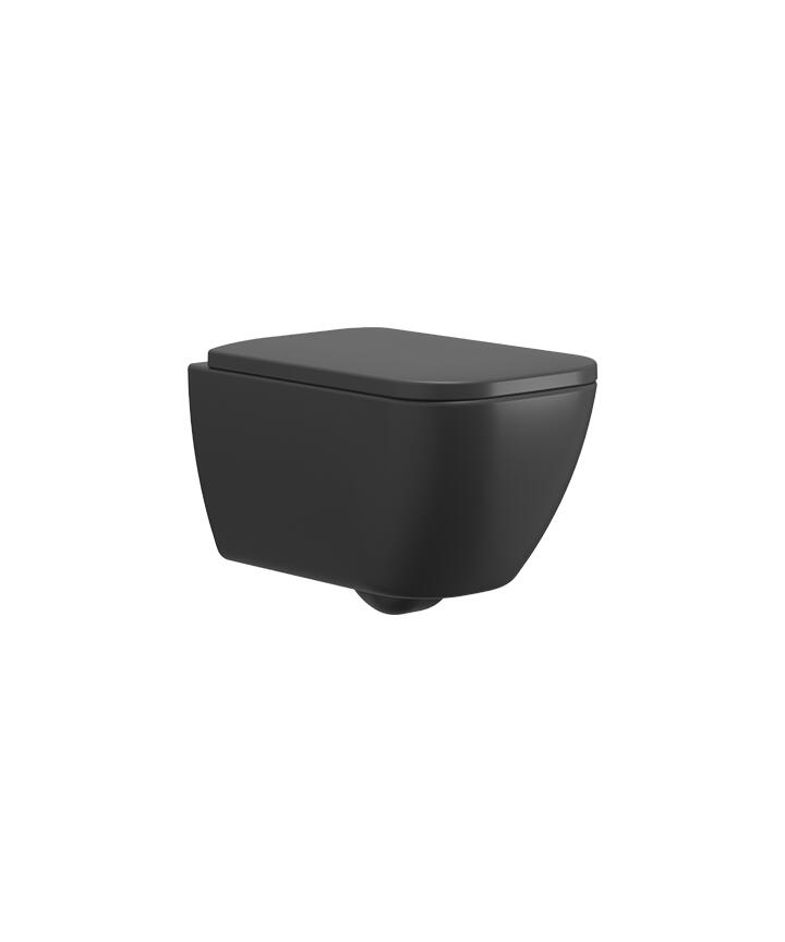 Davoli Wall Hung Pan Matt Black List