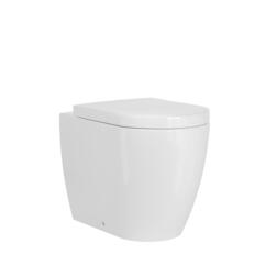 TDA 211 WH Back to wall pan in White PS 2