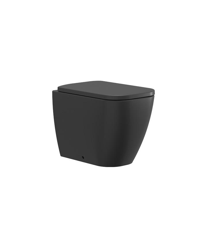 Davoli Back to Wall Pan Matt Black List