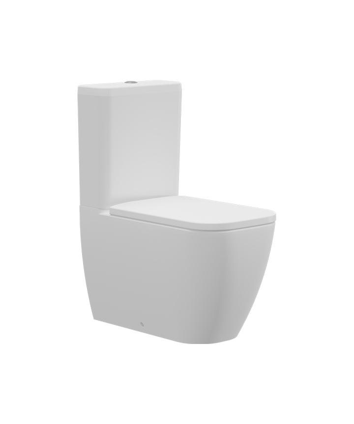 Davoli Closed Coupled Pan Matt White List