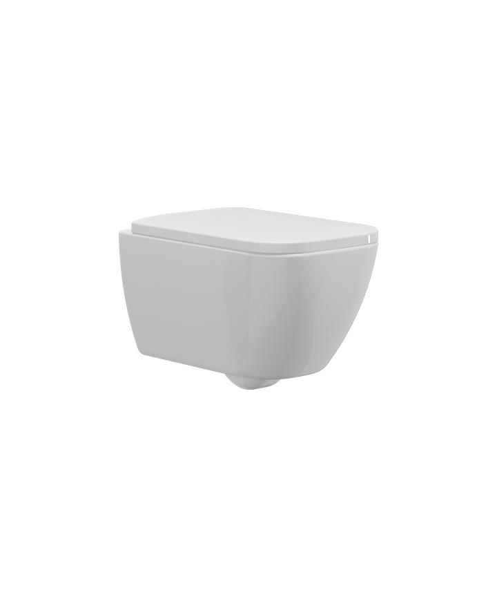 Davoli Wall Hung Pan Gloss White List