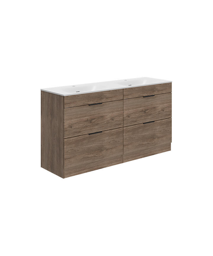 1200mm Cosenza Natural Oak List