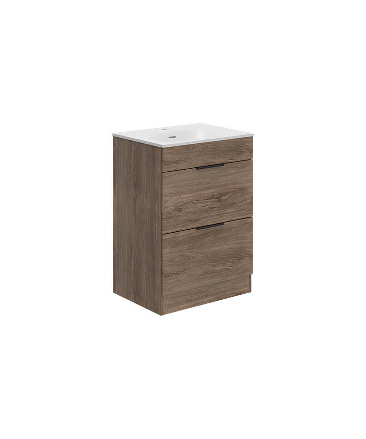 600mm Cosenza Natural Oak List