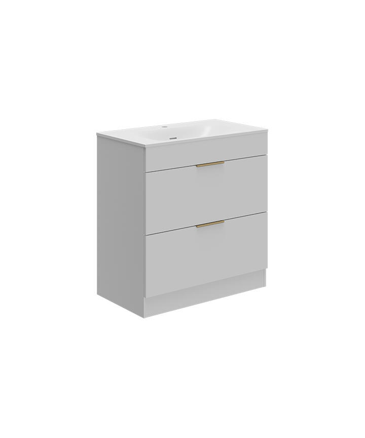 800mm Cosenza Matt White List