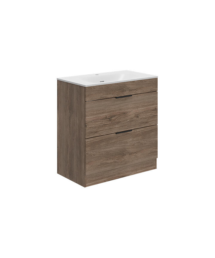 800mm Cosenza Natural Oak List