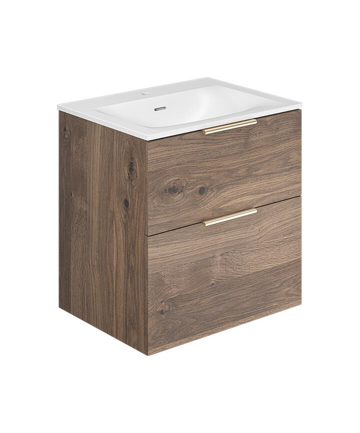 Cosenza 600 Wide Unit oak