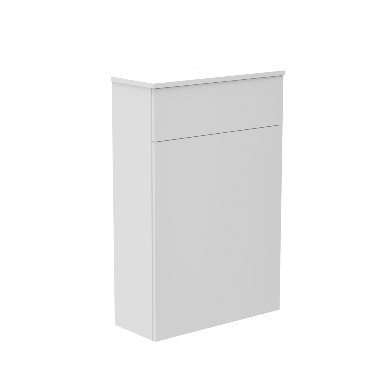 WC Unit Finished White Gloss