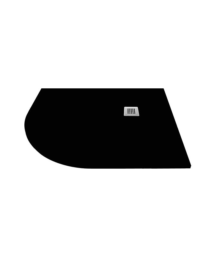 Offset Quadrant Tray Black