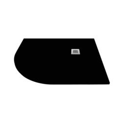 Offset Quadrant Tray Black