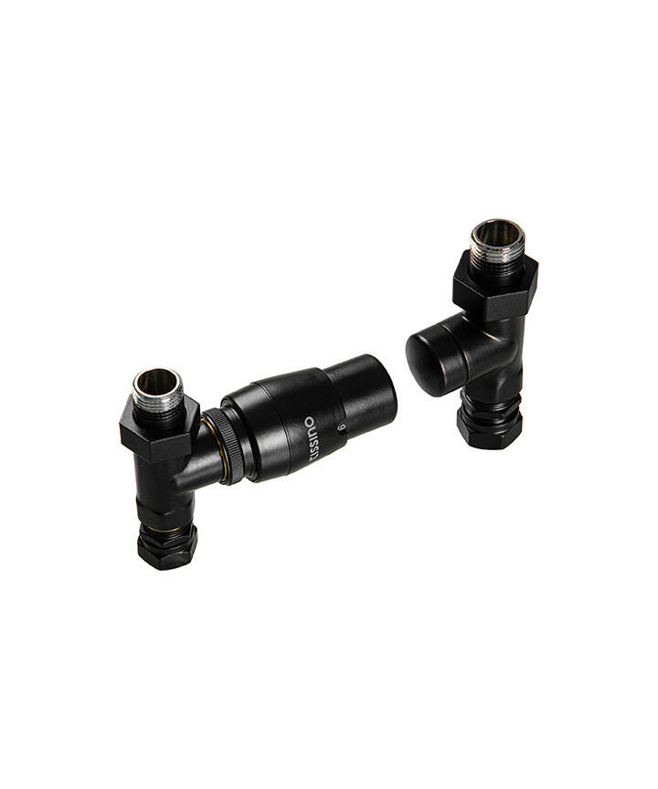 THU 303 MN Hugo straight thermostatic valve Matt Black v2