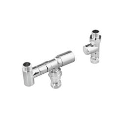 THU 310 CP Hugo Dual Fuel Floor Connect Valve Chrome Image v1