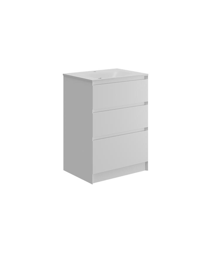Mozzano 600mm Matt White List