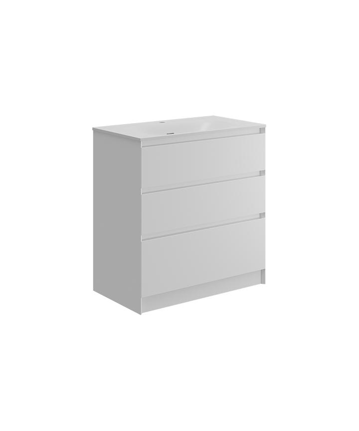 Mozzano 800mm Matt White List