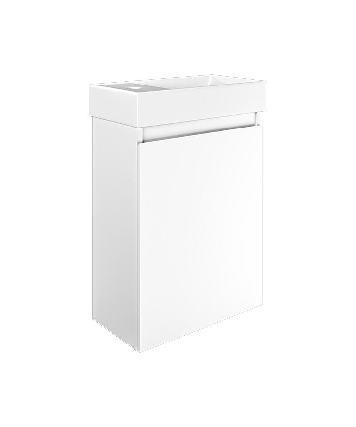 Mozzano Gloss White Unit White Basin