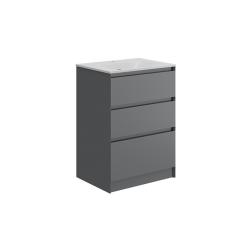 Mozzano 600mm Matt Grey List