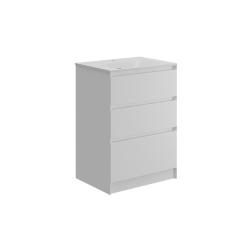 Mozzano 600mm Matt White List