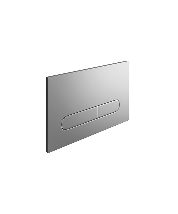 TRC 201 CP Rocco2 Curvo wall plate Chrome