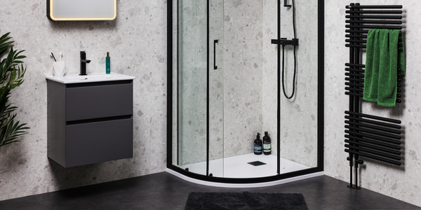 Offset Quad Shower Trays