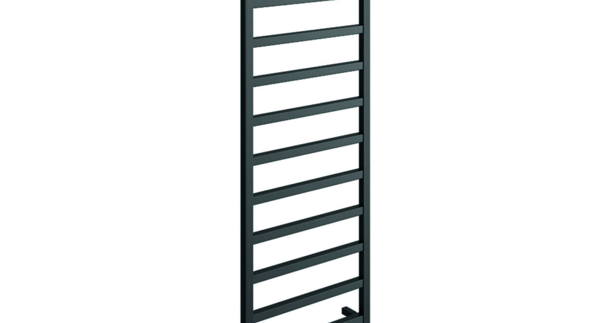 Marcello Towel Radiator Matt Black